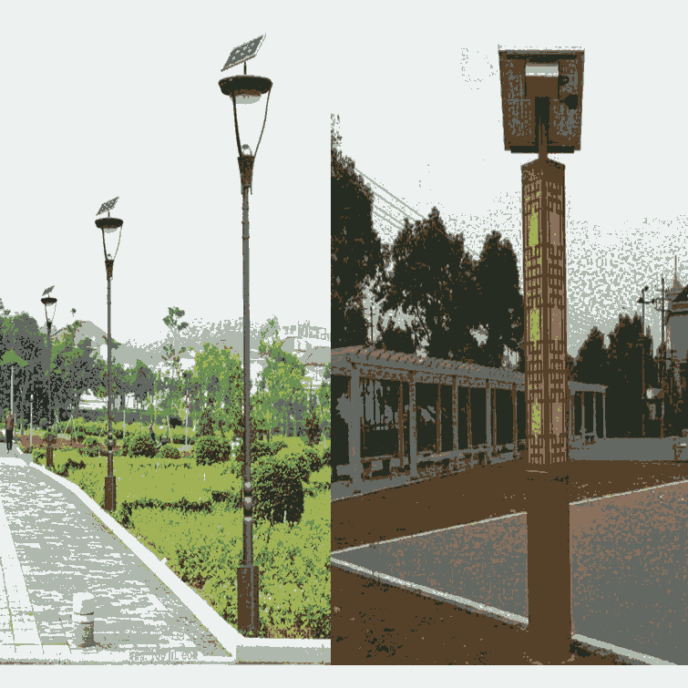 太陽能LED路燈 質量保證 接受定制 光色均勻