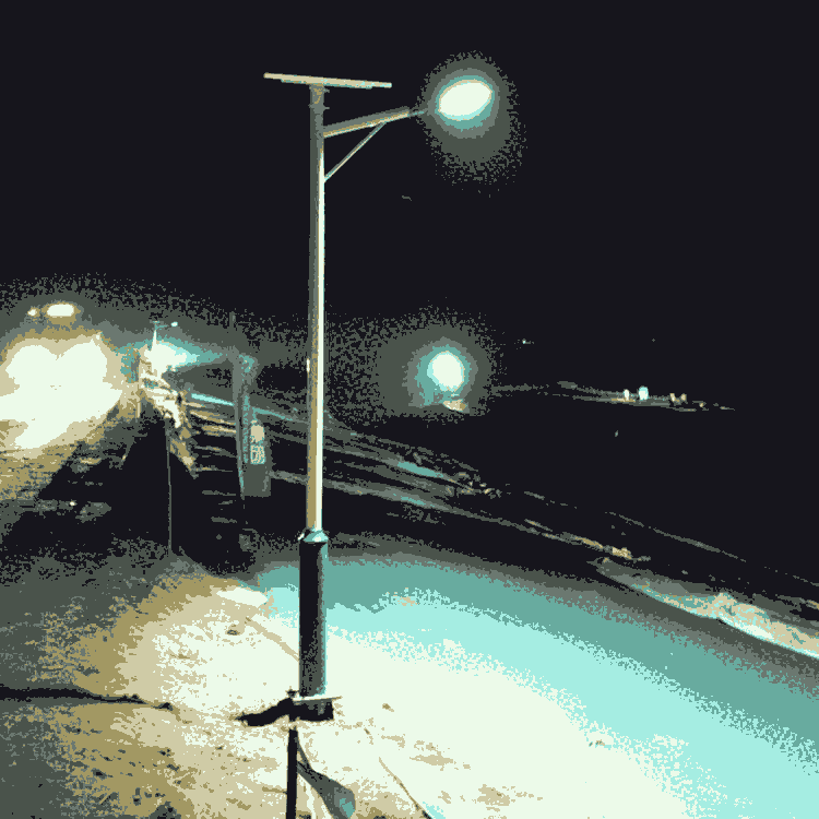 美麗鄉村6米太陽能路燈 廠家直銷優質太陽能路燈 安裝方便