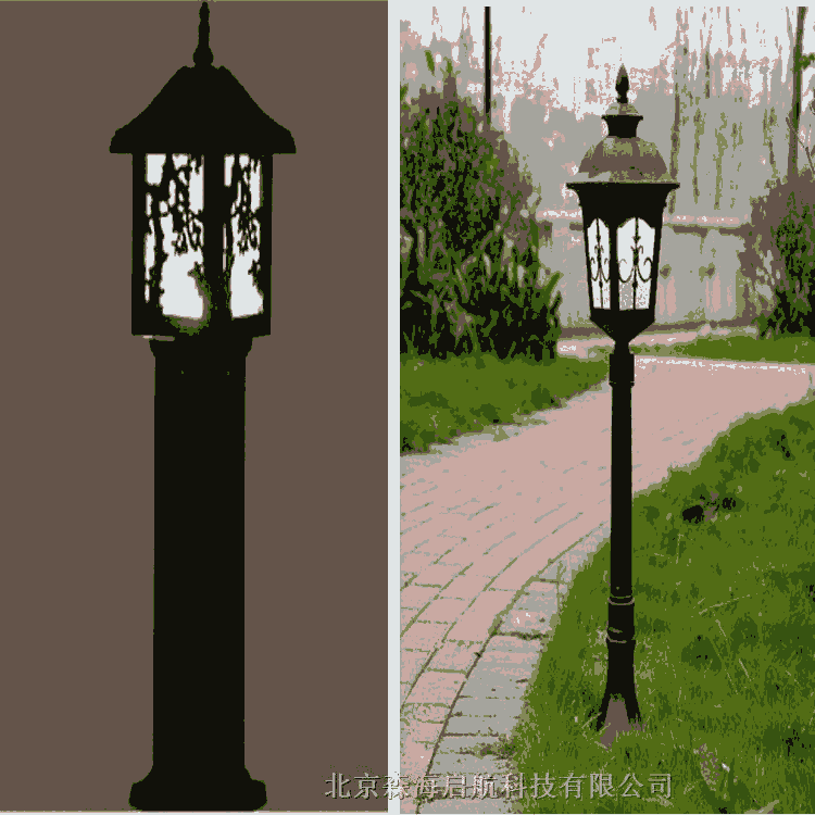 3米鋰電池太陽能庭院燈綠色環保批發價格